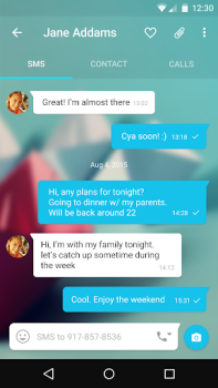 İndir Messages + SMS İletişim Android için Ekran görüntüsü 2