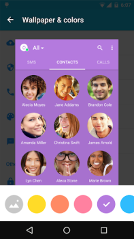 İndir Messages + SMS İletişim Android için Ekran görüntüsü 4