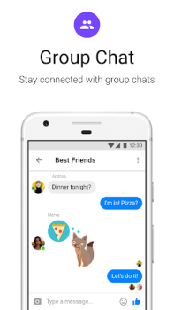 İndir Facebook Messenger Lite İletişim Android için Ekran görüntüsü 4