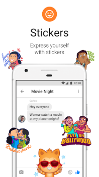 İndir Facebook Messenger Lite İletişim Android için Ekran görüntüsü 5