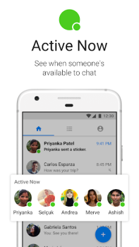 İndir Facebook Messenger Lite İletişim Android için Ekran görüntüsü 6