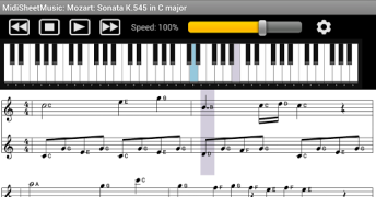İndir Midi Sheet Music Müzik ve Ses Android için Ekran görüntüsü 2
