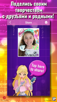 İndir World of Winx Selfie Me Öğrenme Android için Ekran görüntüsü 4