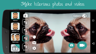 İndir Mirror Selfie Camera + Video Fotoğraf Android için Ekran görüntüsü 4
