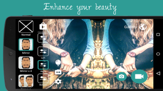 İndir Mirror Selfie Camera + Video Fotoğraf Android için Ekran görüntüsü 5