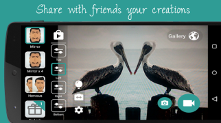 İndir Mirror Selfie Camera + Video Fotoğraf Android için Ekran görüntüsü 6