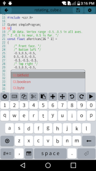 İndir Mobile C [ C/C++ Compiler ] Eğitim Android için Ekran görüntüsü 3