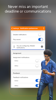 İndir Moodle Eğitim Android için Ekran görüntüsü 4