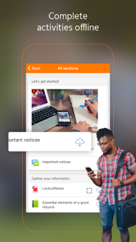İndir Moodle Eğitim Android için Ekran görüntüsü 7