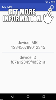 İndir My IMEI Araçlar Android için Ekran görüntüsü 2