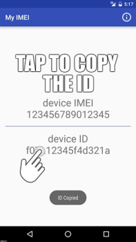 İndir My IMEI Araçlar Android için Ekran görüntüsü 4