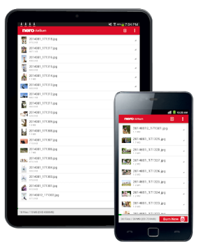 İndir Nero AirBurn Video oynatıcılar ve düzenleyiciler Android için Ekran görüntüsü 3