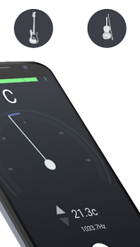 İndir n-Track Akort Aleti (Tuner) Müzik ve Ses Android için Ekran görüntüsü 3