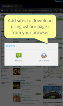 İndir Offline Browser İletişim Android için Ekran görüntüsü 7