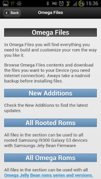 İndir Omega Files Araçlar Android için Ekran görüntüsü 4