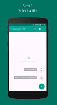 İndir Publisher to PDF İş Android için Ekran görüntüsü 2