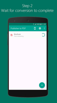 İndir Publisher to PDF İş Android için Ekran görüntüsü 3