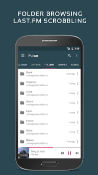 İndir Pulsar Müzik Oynatıcısı Müzik ve Ses Android için Ekran görüntüsü 5