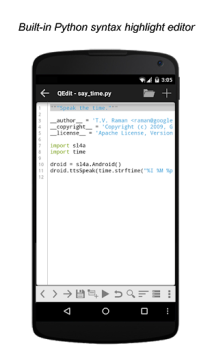 İndir QPython 3L - Python for Androi Eğitim Android için Ekran görüntüsü 2