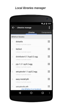 İndir QPython 3L - Python for Androi Eğitim Android için Ekran görüntüsü 4