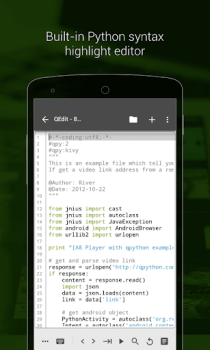 İndir QPython - Learn Python & AI Eğitim Android için Ekran görüntüsü 3
