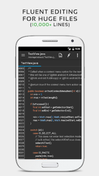 İndir QuickEdit Metin Düzenleyicisi İş Android için Ekran görüntüsü 2