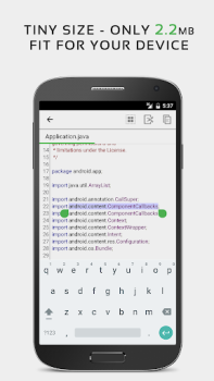 İndir QuickEdit Metin Düzenleyicisi İş Android için Ekran görüntüsü 3