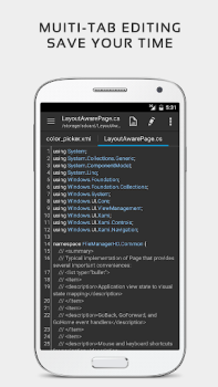 İndir QuickEdit Metin Düzenleyicisi İş Android için Ekran görüntüsü 4