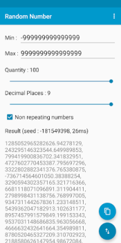 İndir Random Number Araçlar Android için Ekran görüntüsü 4