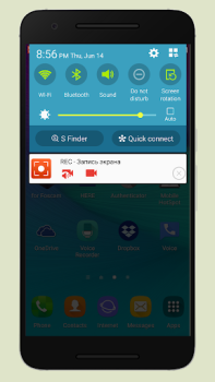 İndir REC - Ekran kaydedici Video oynatıcılar ve düzenleyiciler Android için Ekran görüntüsü 7