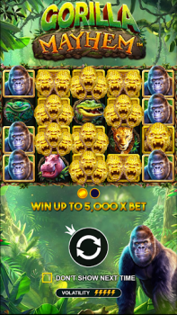 İndir Gorilla Mayhem Slot Casino Kumarhane Android için Ekran görüntüsü 2