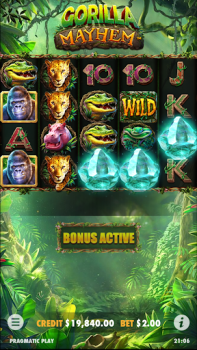 İndir Gorilla Mayhem Slot Casino Kumarhane Android için Ekran görüntüsü 4