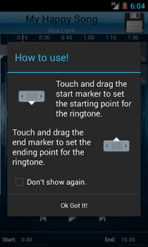 İndir MP3 Cutter and Ringtone Maker Müzik ve Ses Android için Ekran görüntüsü 2