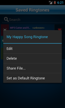 İndir MP3 Cutter and Ringtone Maker Müzik ve Ses Android için Ekran görüntüsü 7
