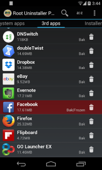 İndir Root Uninstaller Araçlar Android için Ekran görüntüsü 2
