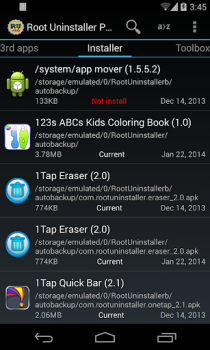 İndir Root Uninstaller Araçlar Android için Ekran görüntüsü 4