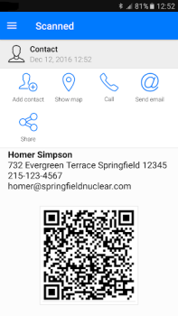 İndir QR Code Reader Araçlar Android için Ekran görüntüsü 2