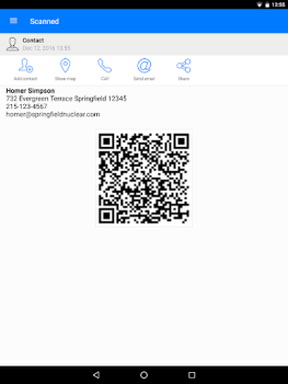 İndir QR Code Reader Araçlar Android için Ekran görüntüsü 7