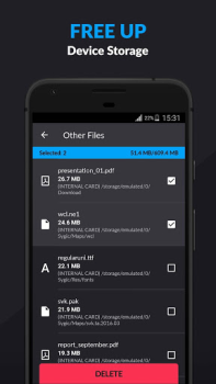İndir SD Card Cleaner Araçlar Android için Ekran görüntüsü 5