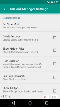 İndir SD Card Manager (File Manager) İş Android için Ekran görüntüsü 5