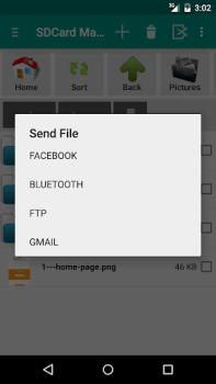 İndir SD Card Manager (File Manager) İş Android için Ekran görüntüsü 6