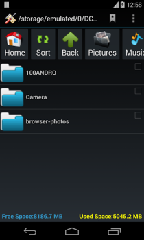İndir SD Card Manager (File Manager) İş Android için Ekran görüntüsü 7