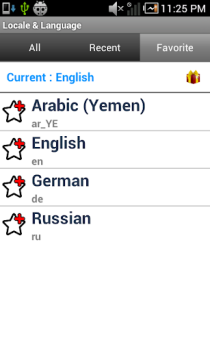 İndir Set Locale & Language Araçlar Android için Ekran görüntüsü 3