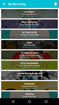 İndir SingPlay MP3 Karaoke Recorder Müzik ve Ses Android için Ekran görüntüsü 6