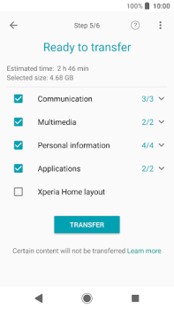İndir (Old version) Xperia Transfer Mobile Özelleştirme Android için Ekran görüntüsü 4