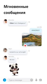 İndir Skype İletişim Android için Ekran görüntüsü 2