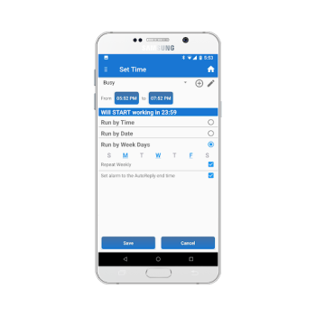 İndir SMS Auto Reply /Autoresponder İletişim Android için Ekran görüntüsü 4