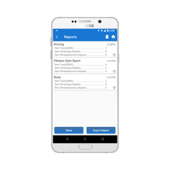 İndir SMS Auto Reply /Autoresponder İletişim Android için Ekran görüntüsü 5