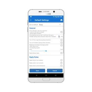 İndir SMS Auto Reply /Autoresponder İletişim Android için Ekran görüntüsü 6