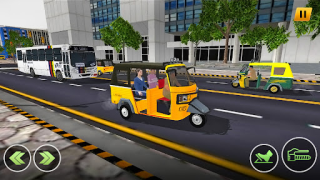 İndir Tuk Tuk Rickshaw Auto Driving Simülatörler Android için Ekran görüntüsü 6